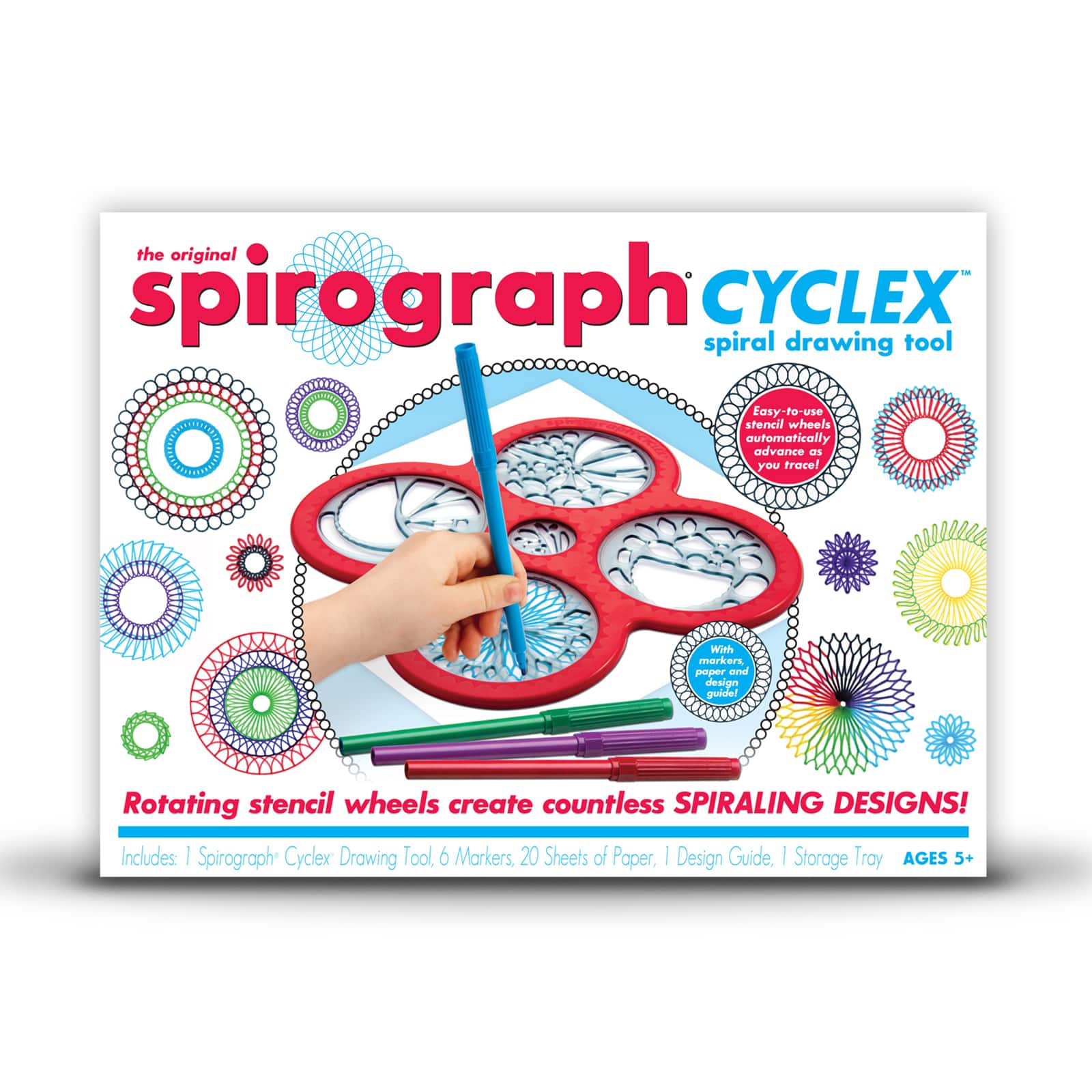 12 Pack: The Original Spirograph® Cyclex™ Spiral Drawing Tool