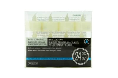 Basic Elements™ Ivory LED Tealights By Ashland® image