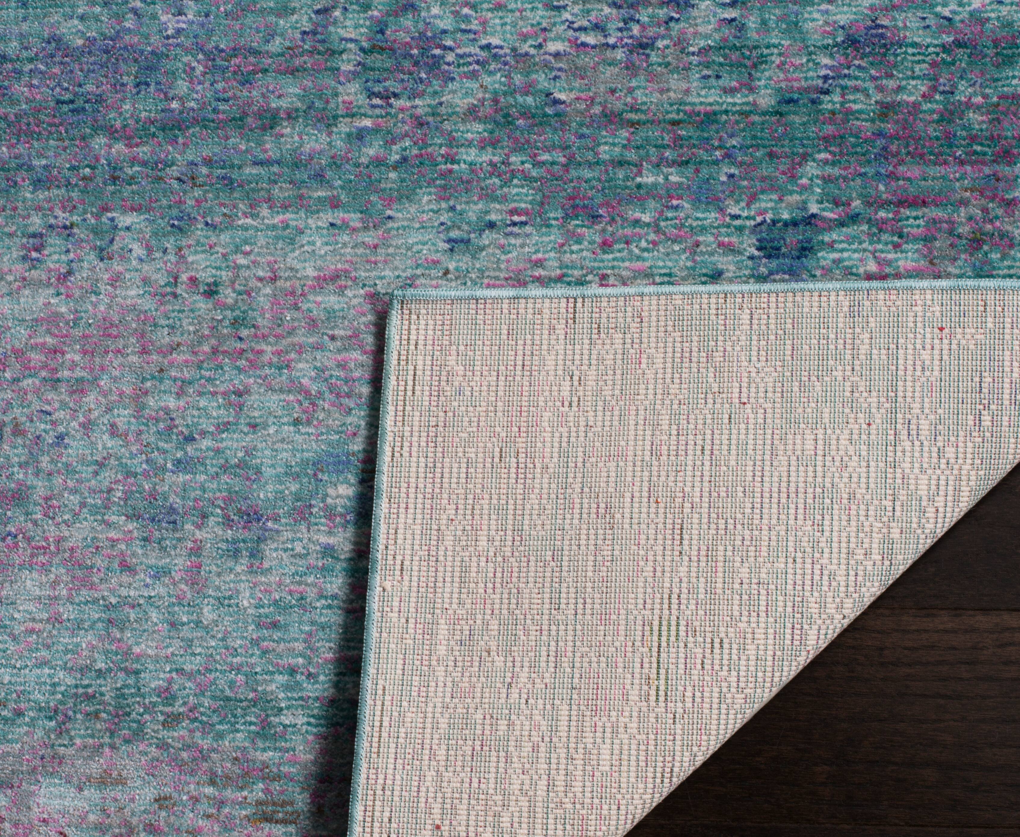 Valencia Modern Distressed 4' X 6' Area Rug