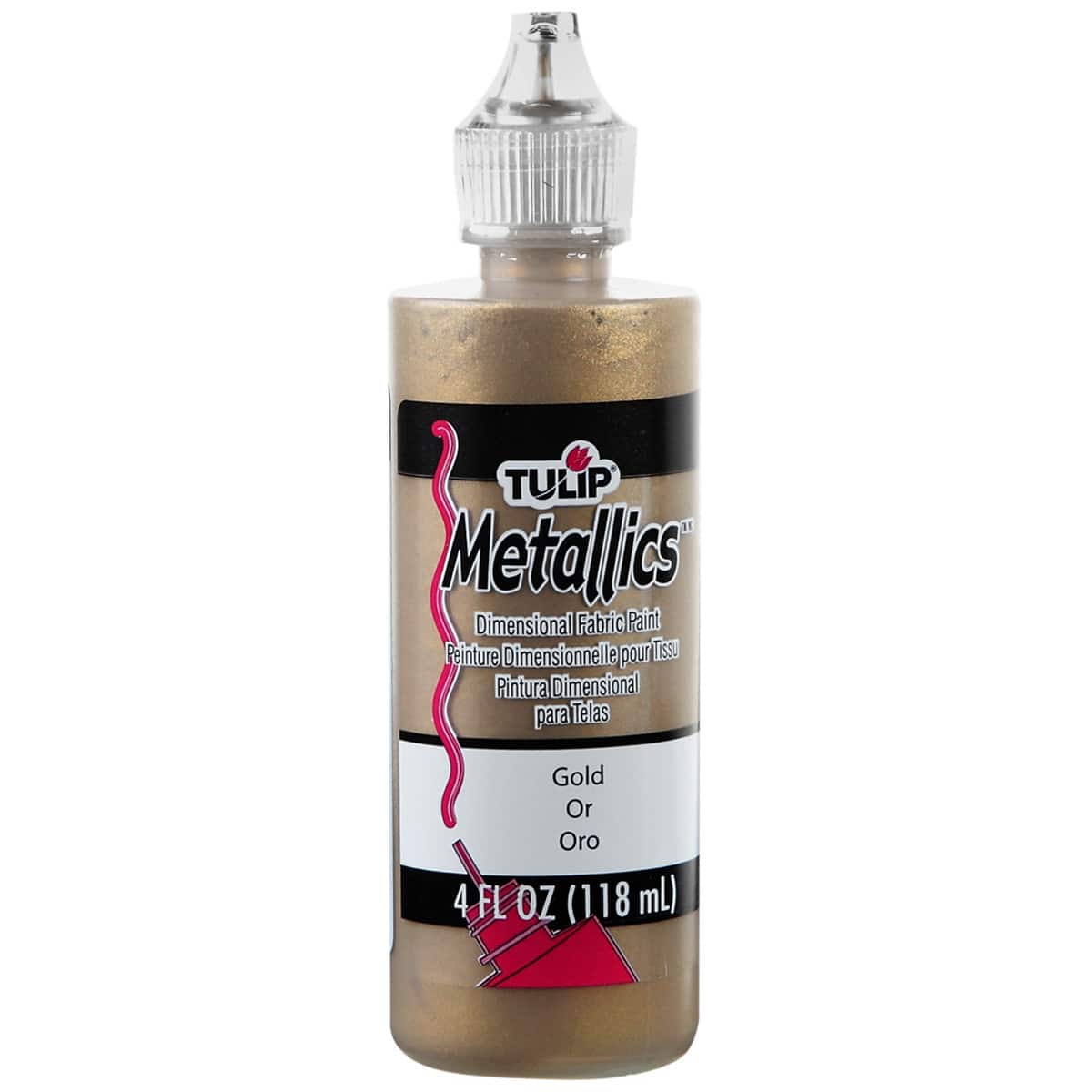 Tulip® Metallics™ Dimensional Fabric Paint