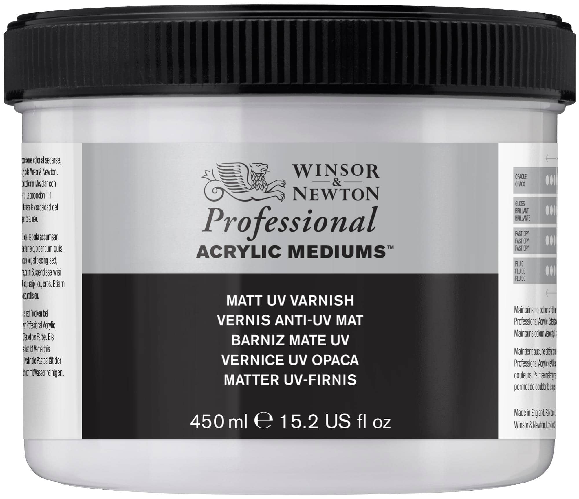 Winsor &#x26; Newton&#xAE; Artists&#x27; Acrylic Matte UV Varnish