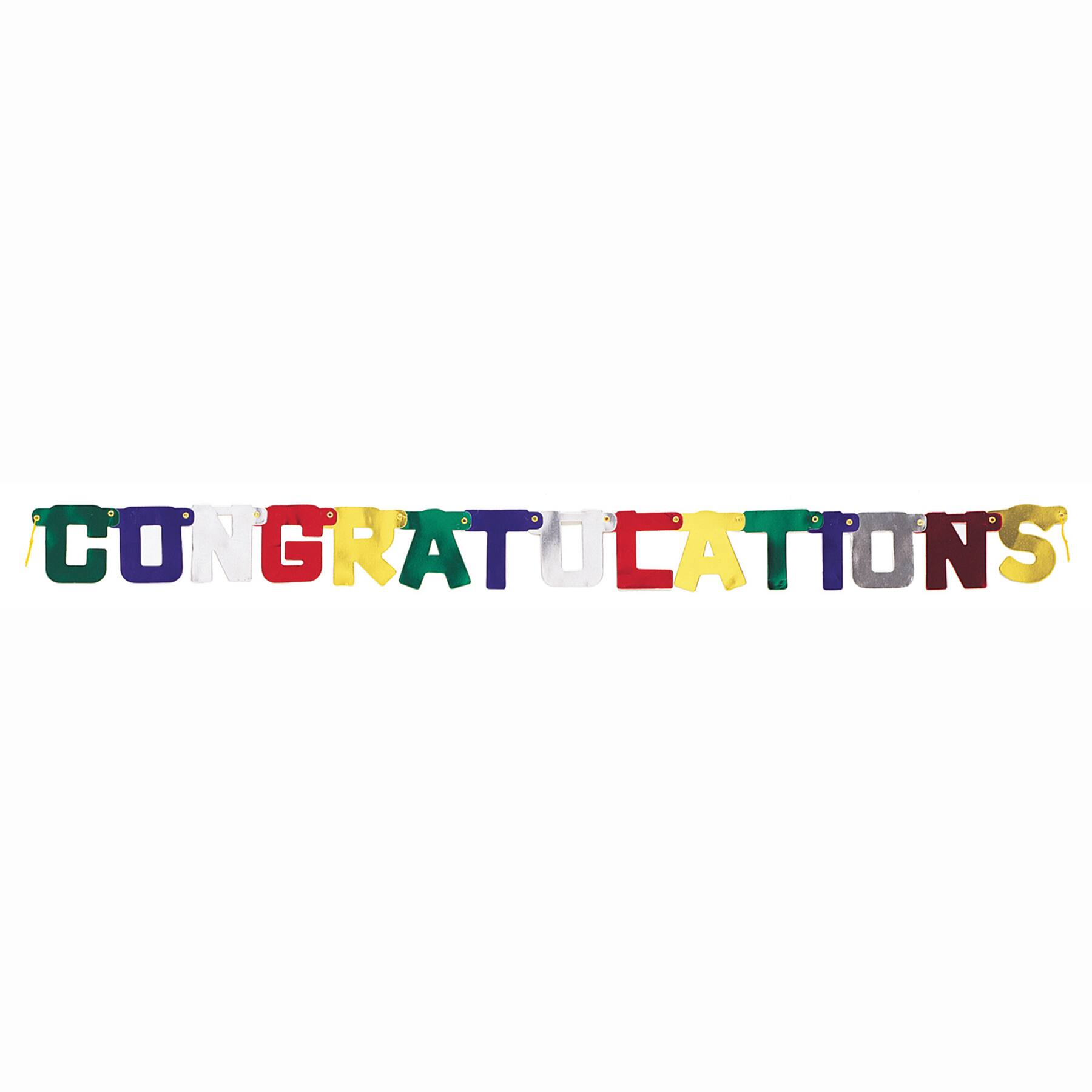 congratulations letter banner 65 ft