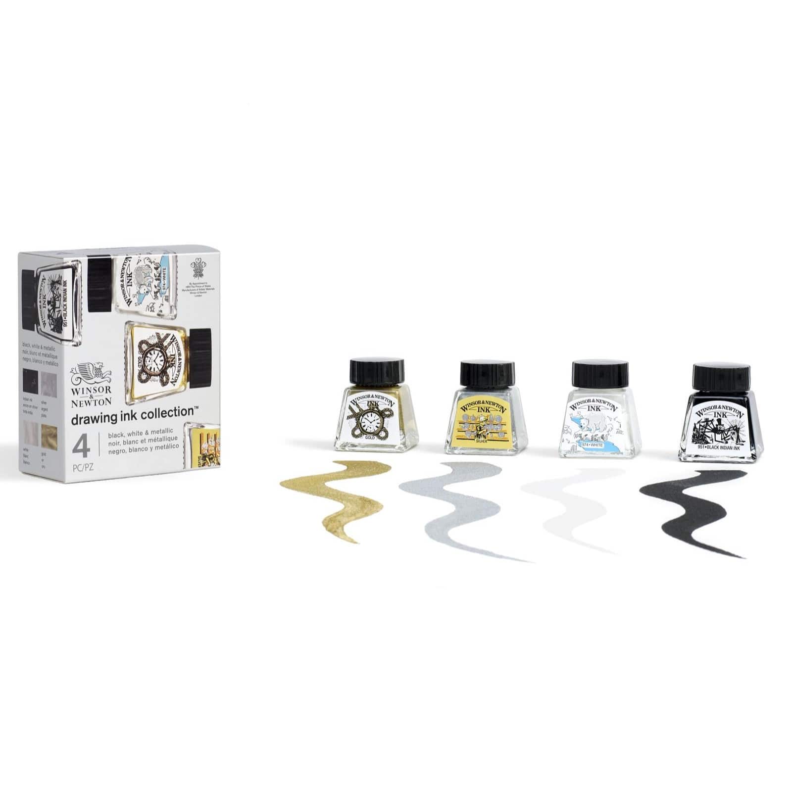 6 Pack: Winsor &#x26; Newton&#x2122; Drawing Ink Collection&#x2122;