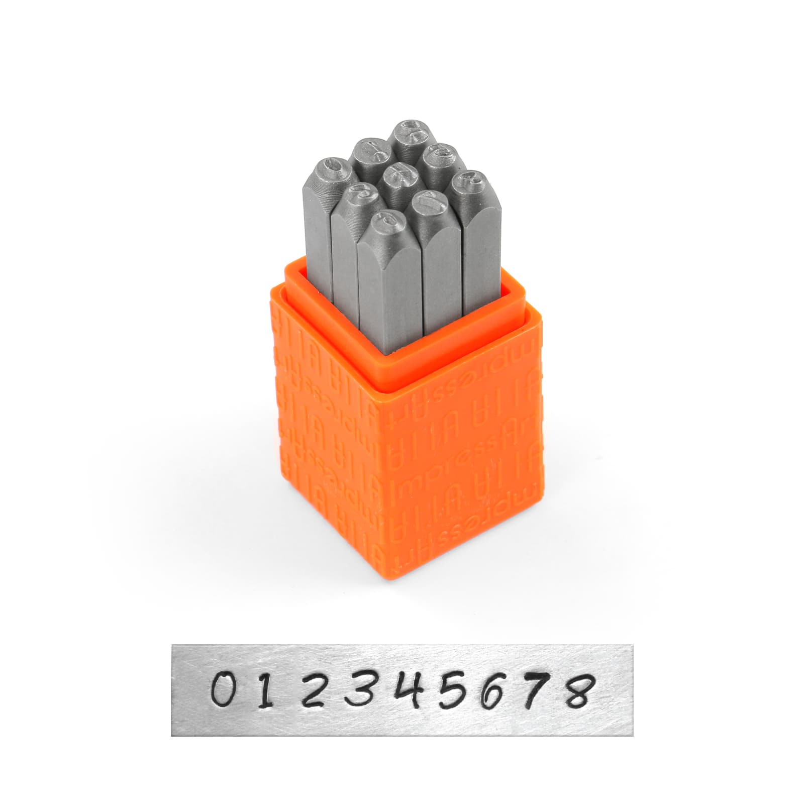 ImpressArt&#xAE; Basic Bridgette Numbers Stamp Set