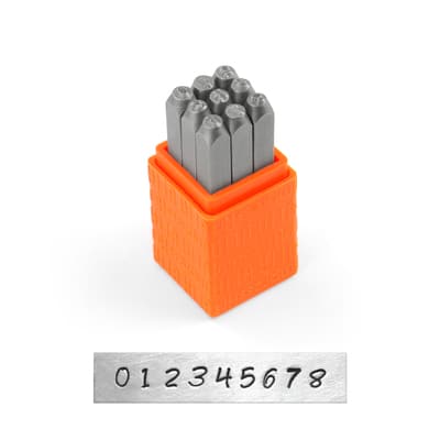 ImpressArt® Basic Bridgette Numbers Stamp Set image