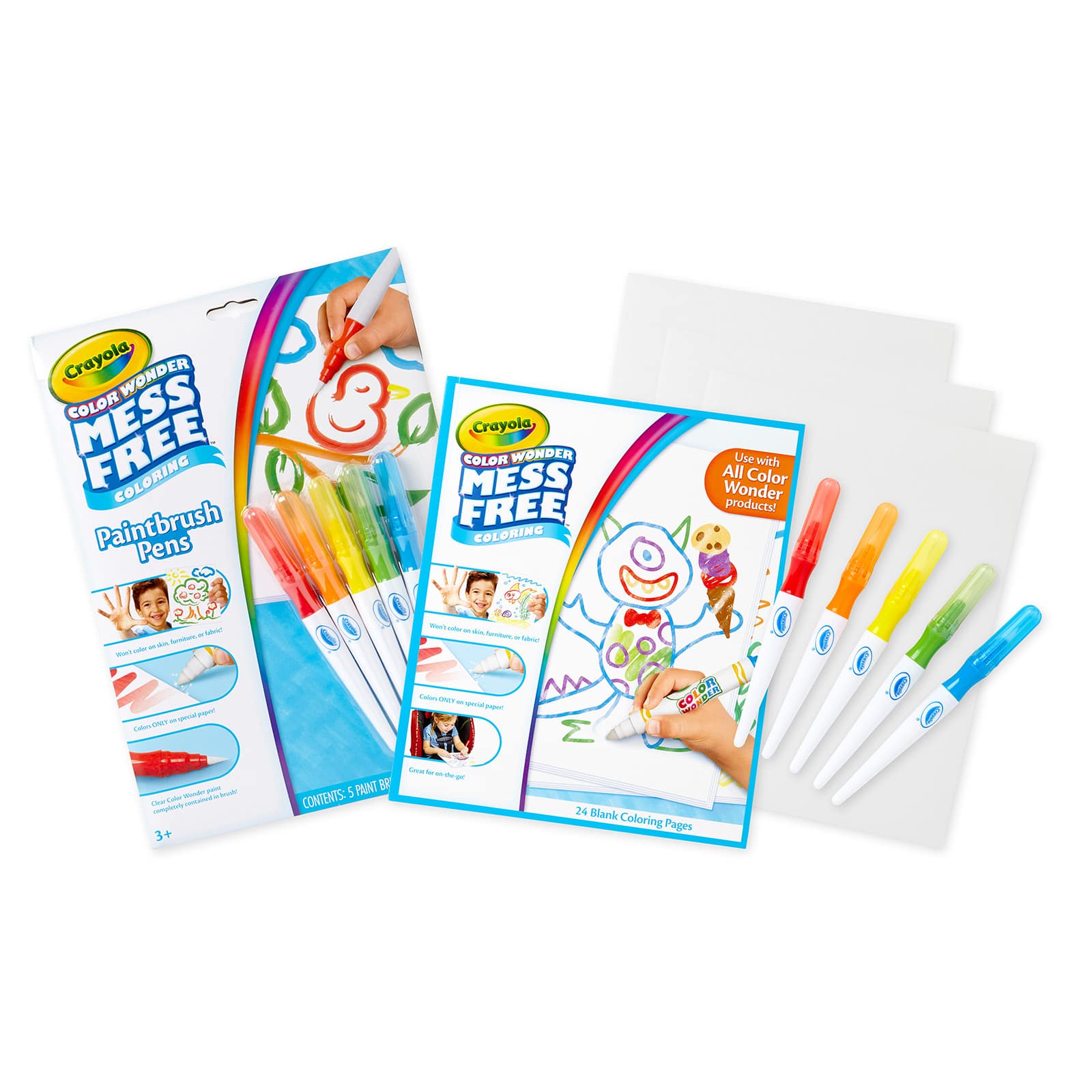 Mess-Free Coloring Pads and Mini Markers