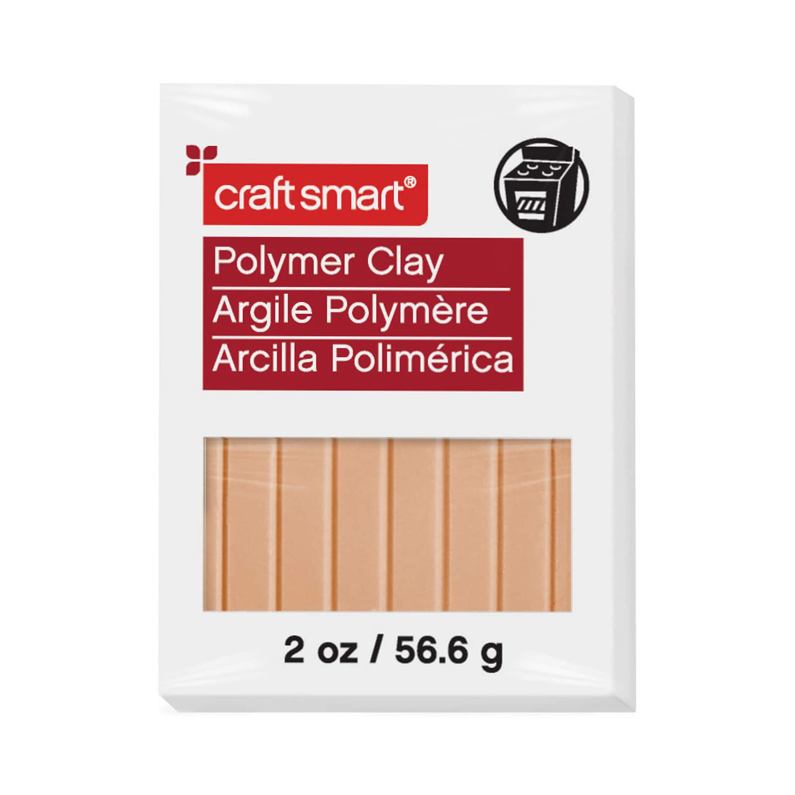 6 Pack: 3lb. White Oven-Bake Polymer Clay by Craft Smart®