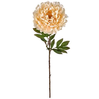Cream Jumbo Peony Stem By Ashland®