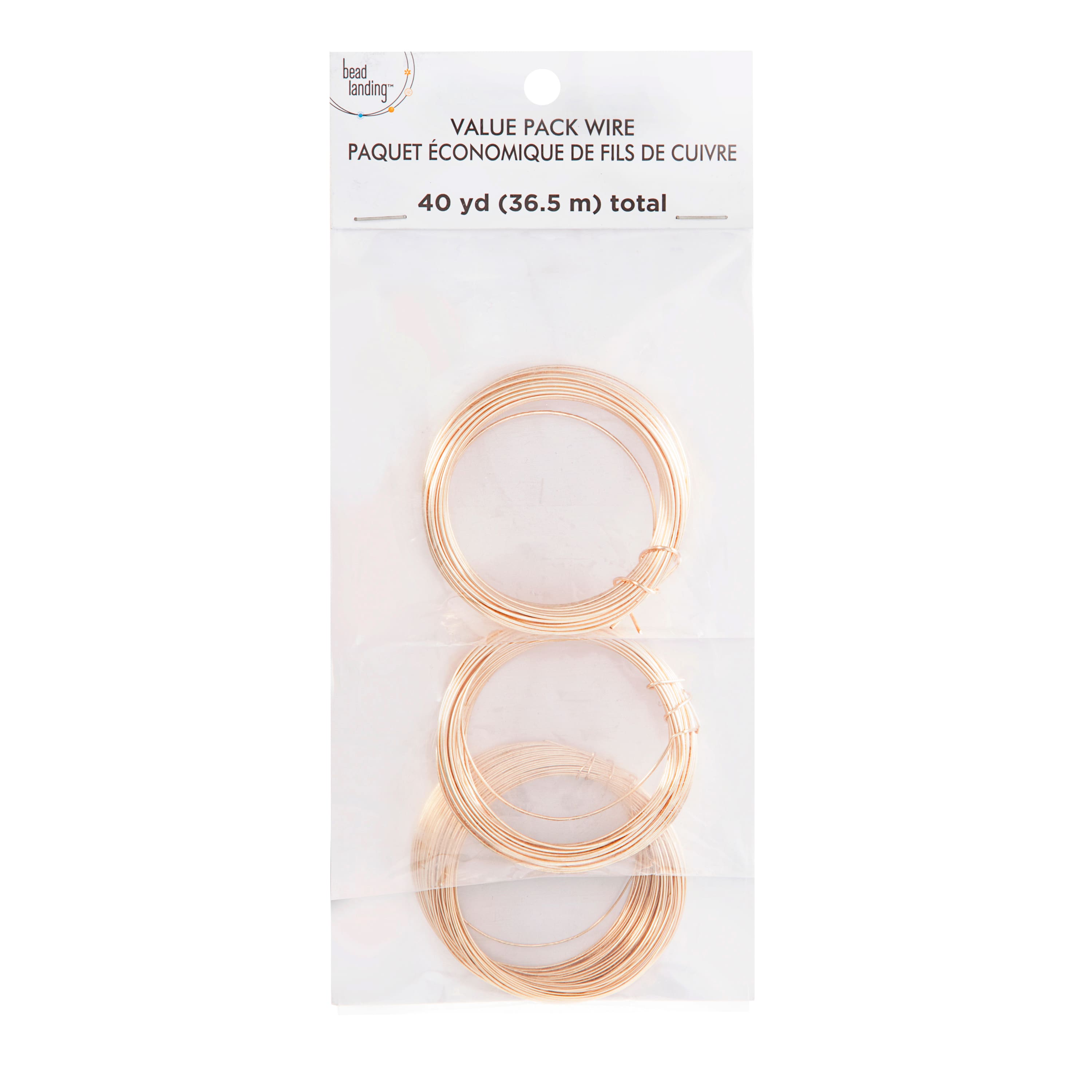 6 Packs: 3 ct. (18 total) Gold Wire Value Pack by Bead Landing™