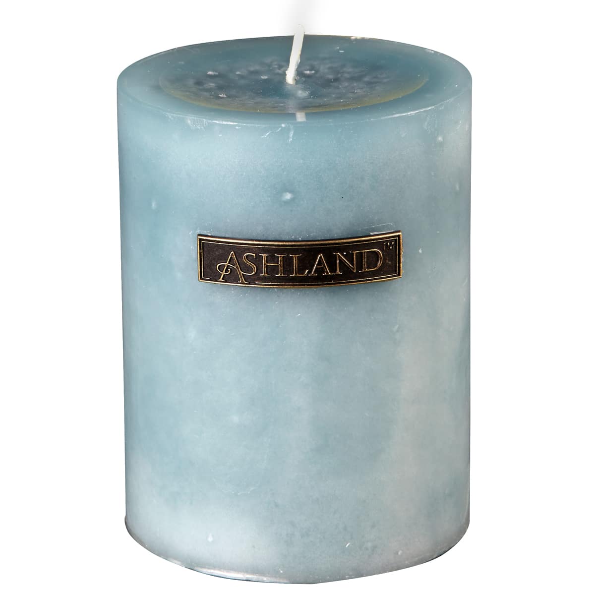 Seaside Mottled Pillar Candle By Ashland Decor Scents