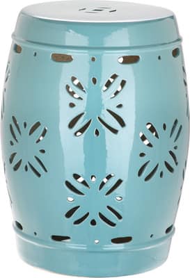 Sakura Garden Stool in Light Blue | Michaels