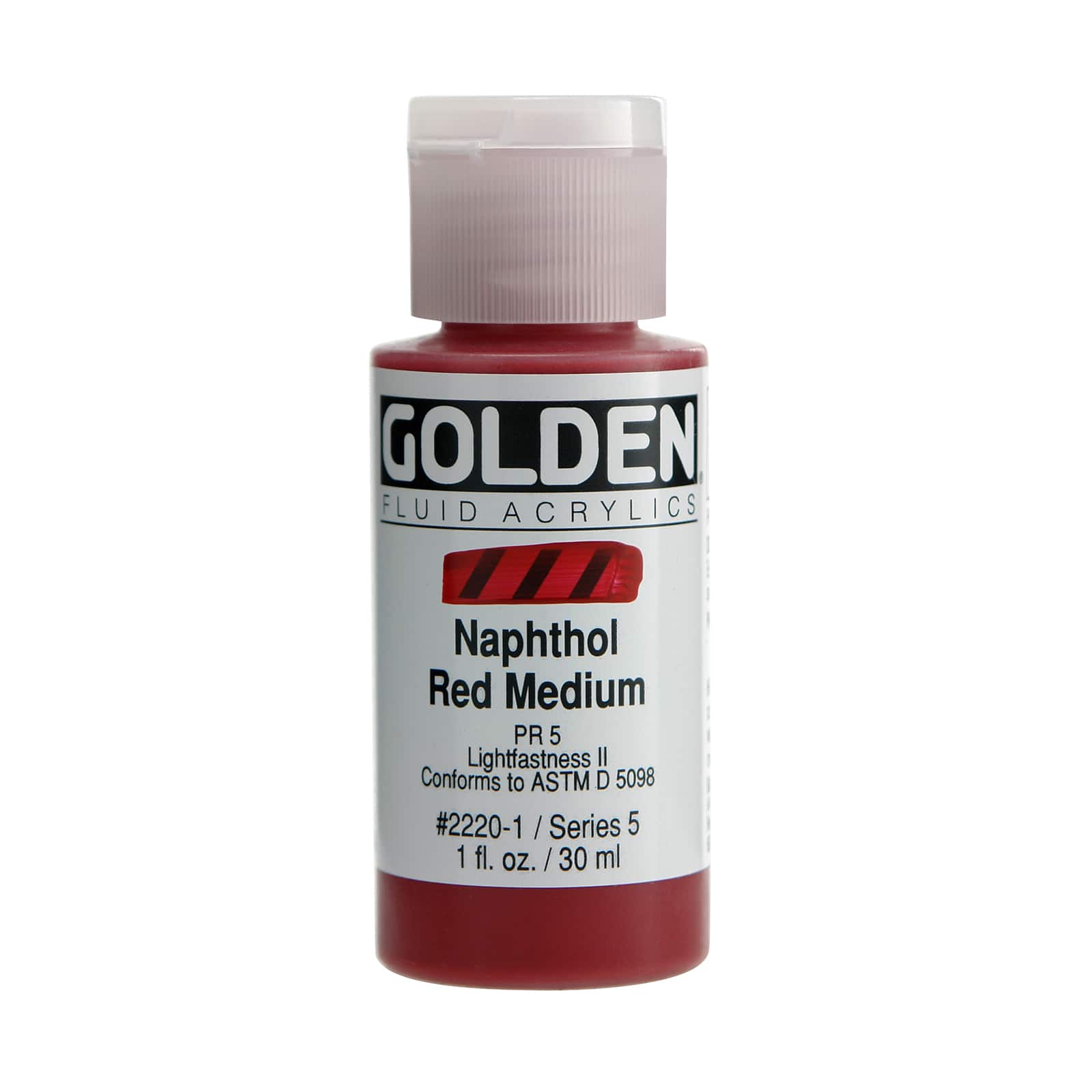 Golden Fluid Acrylics, 1 oz Paint in Naphthol Red Medium - D021824S - Art and Craft Paint Get the Golden Fluid Acrylics, 1oz. at Michaels. W sku D021824S