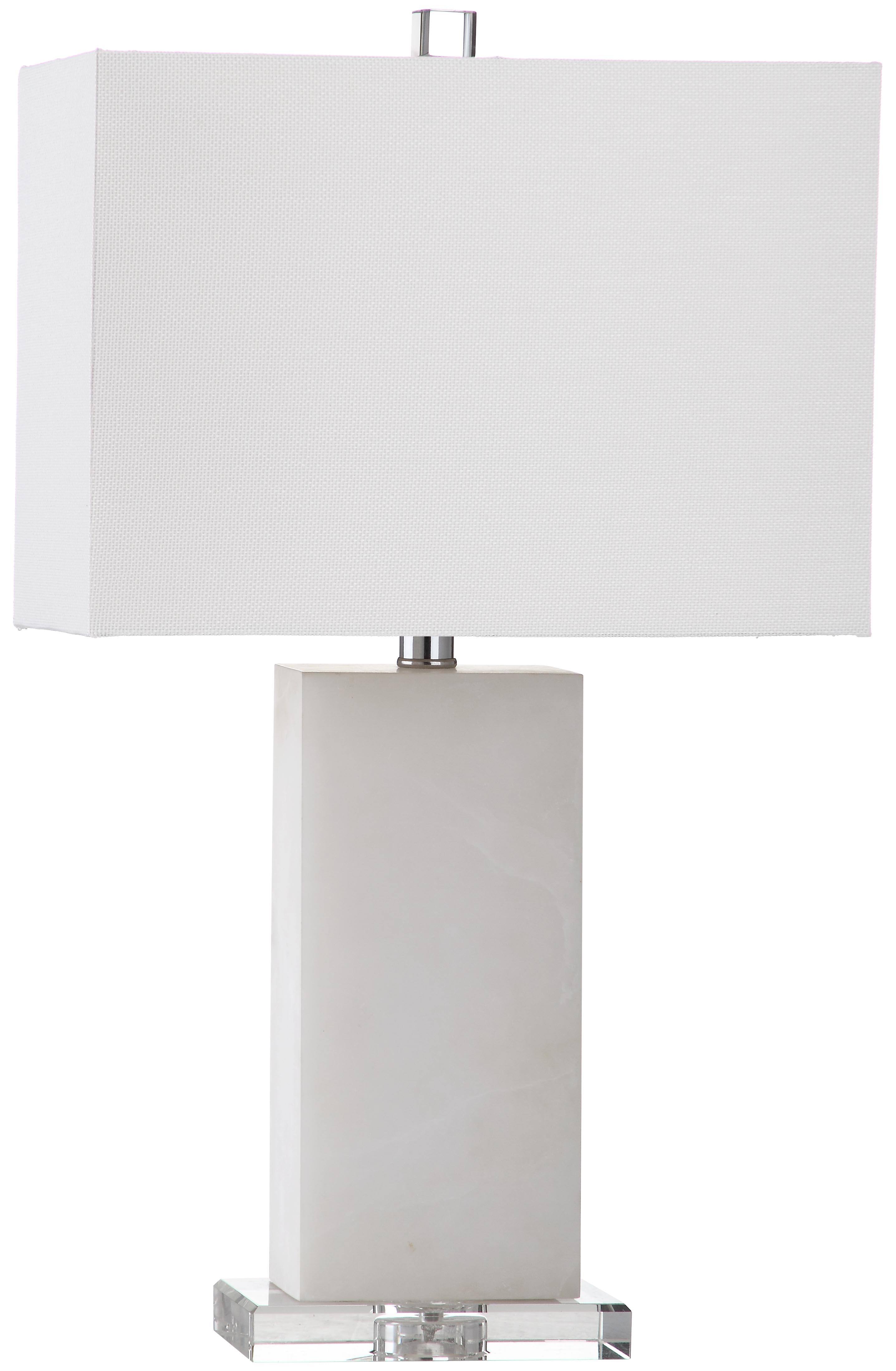 Martin Table Lamp in White Marble