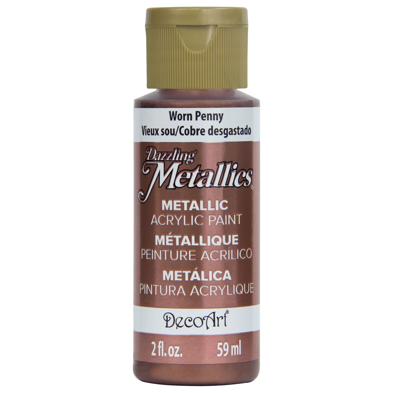 12 Pack: DecoArt® Dazzling Metallics® Paint, 2oz.
