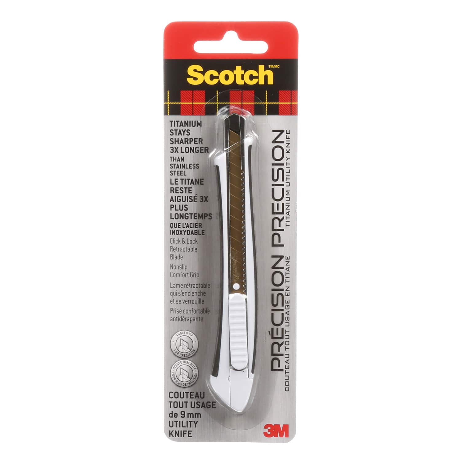 12 Pack: Scotch™ Precision Titanium Utility Knife, 9mm