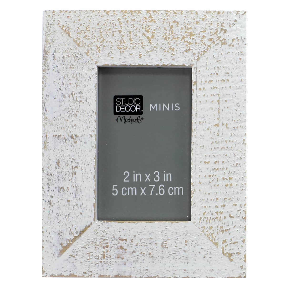 24 Pack: White Distressed Mini Frame by Studio Décor®