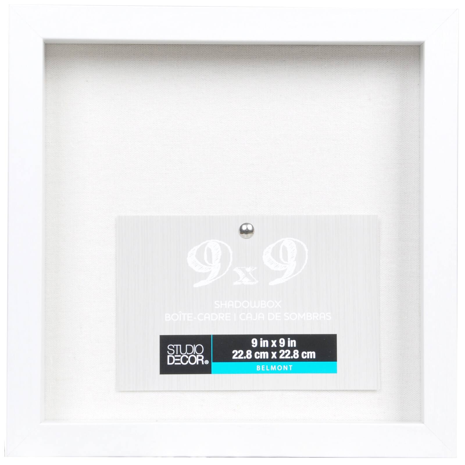 Shop for the White Belmont Shadow Box By Studio Décor® at Michaels