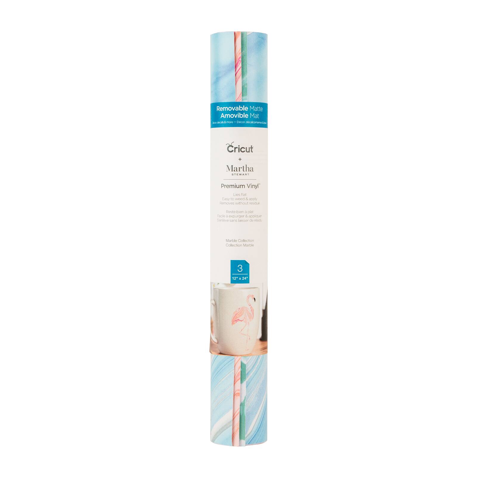 Cricut® Martha Stewart Patterned Premium Vinyl™ Collection, Marble