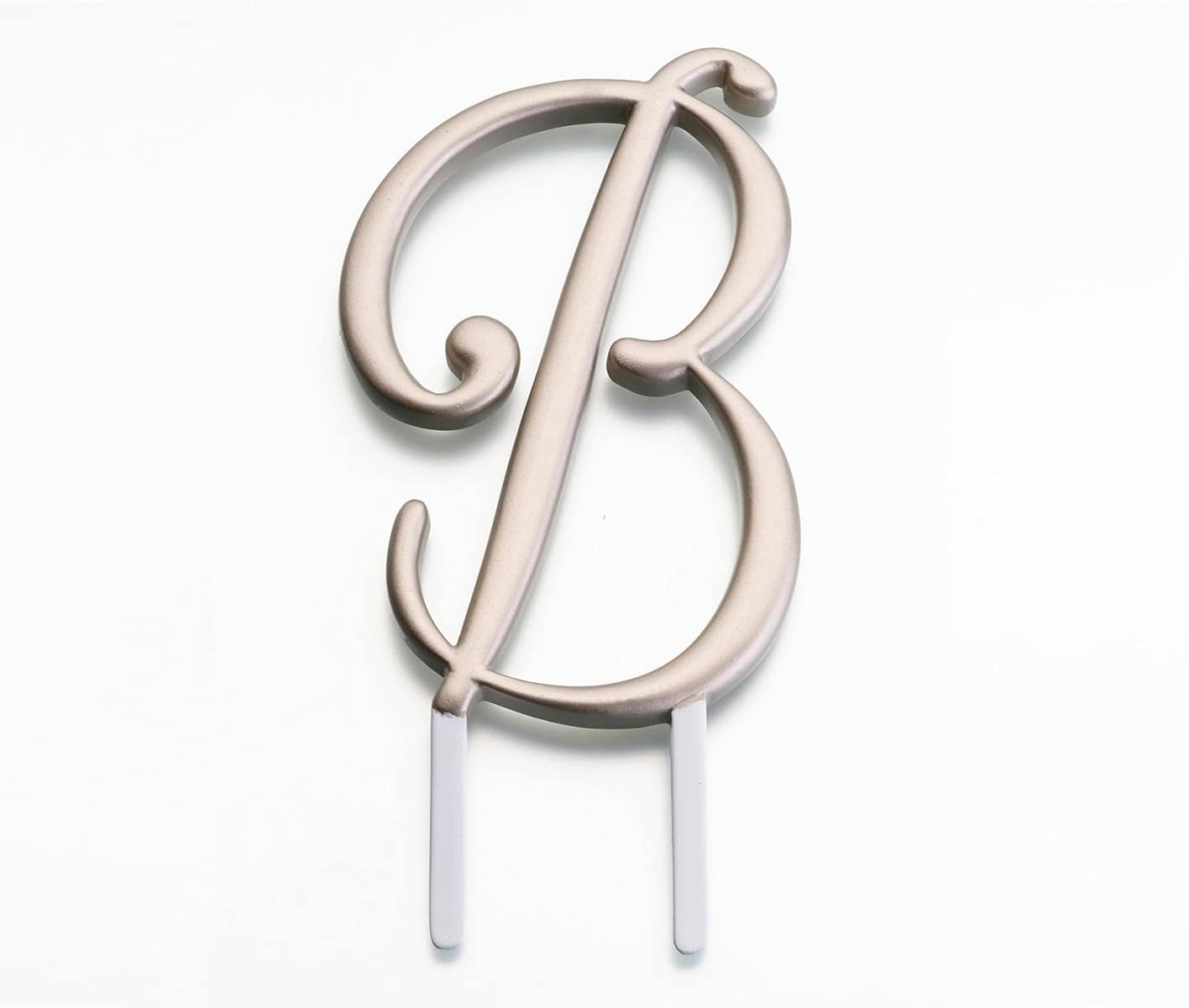 Lillian Rose Gold Monogram Cake Topper