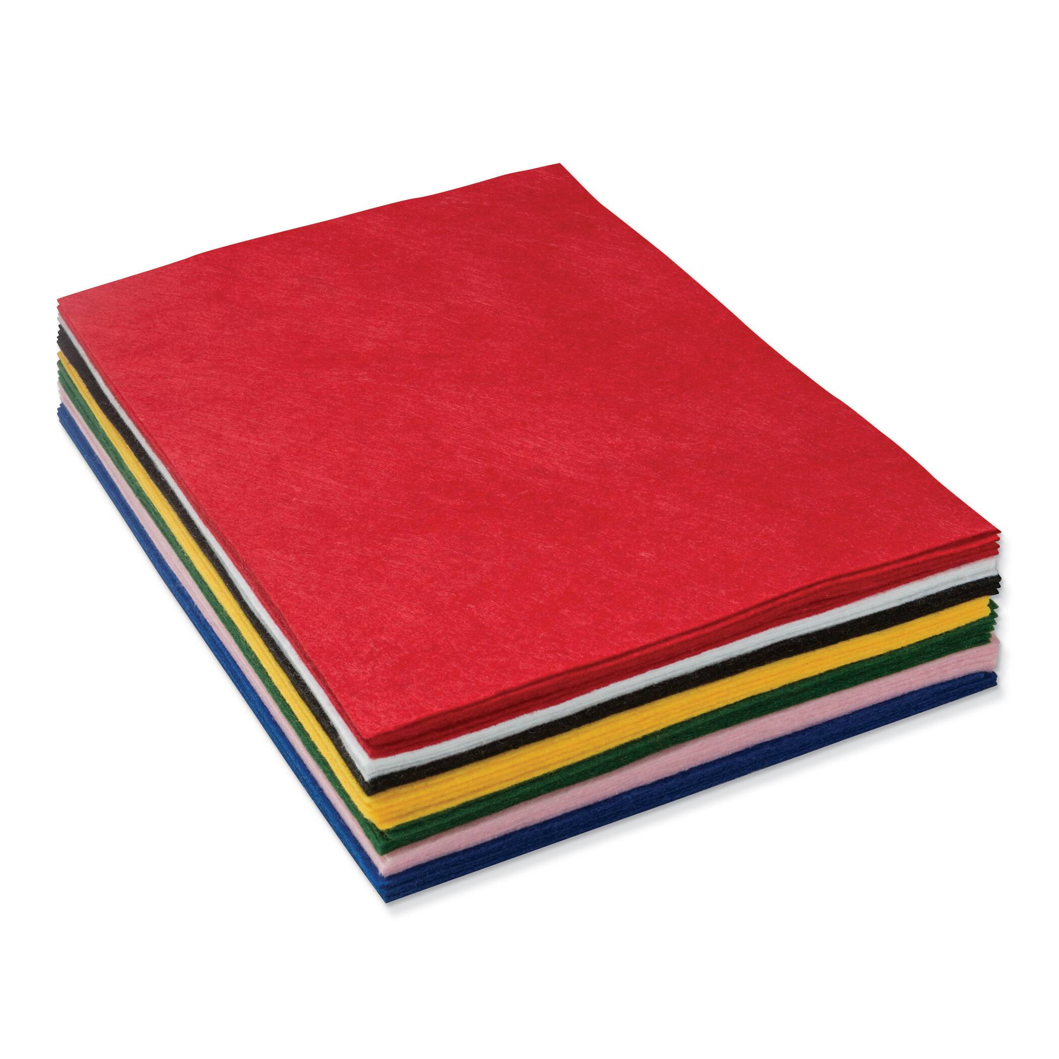 6 Pack: Creativity Street® 9" x 12" Felt Sheets