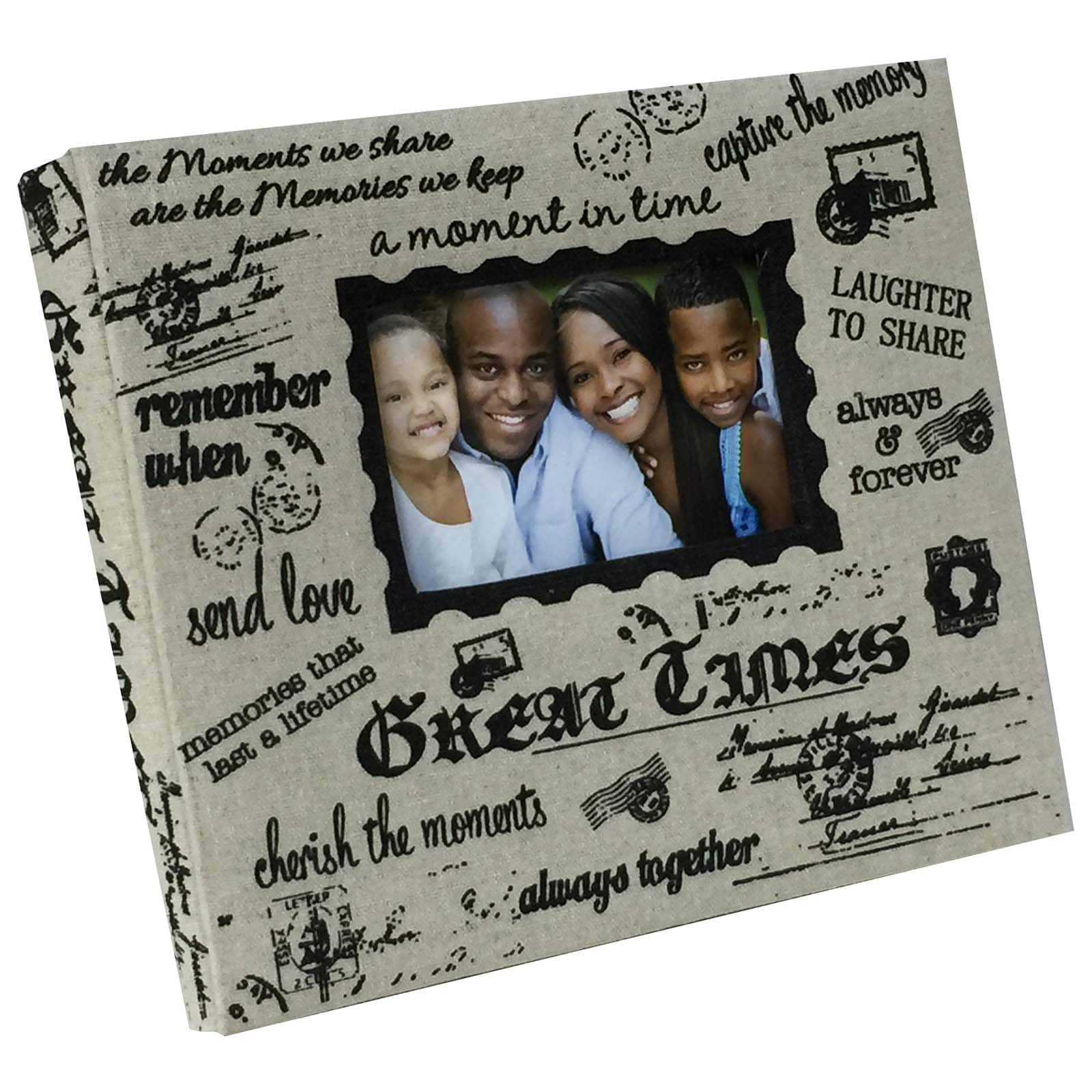 6 Pack: Linen Postal Scrapbook by Recollections®