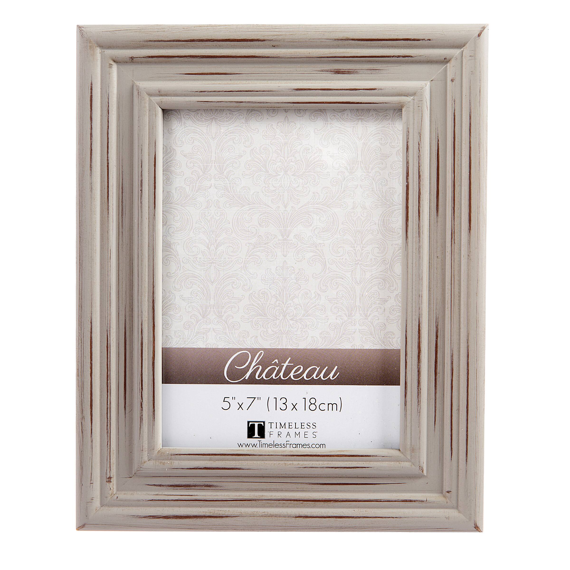 frames michaels bulk distressed timeless chateau gray frame light darice