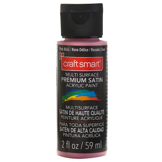 12 Pack: Multi-Surface Premium Satin Acrylic Paint by Craft Smart ...