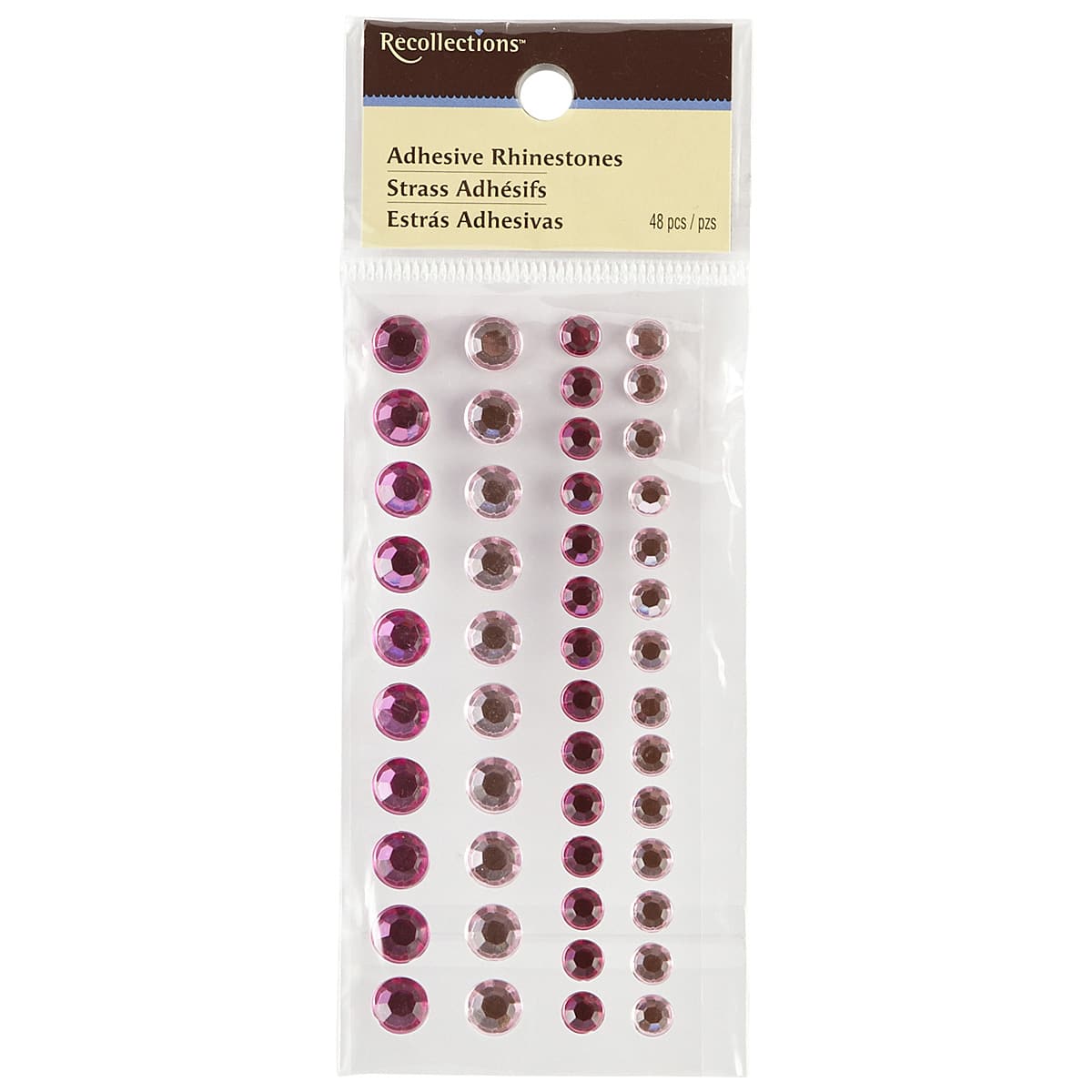 12 Pack: Two-Tone Rhinestones by Recollections™