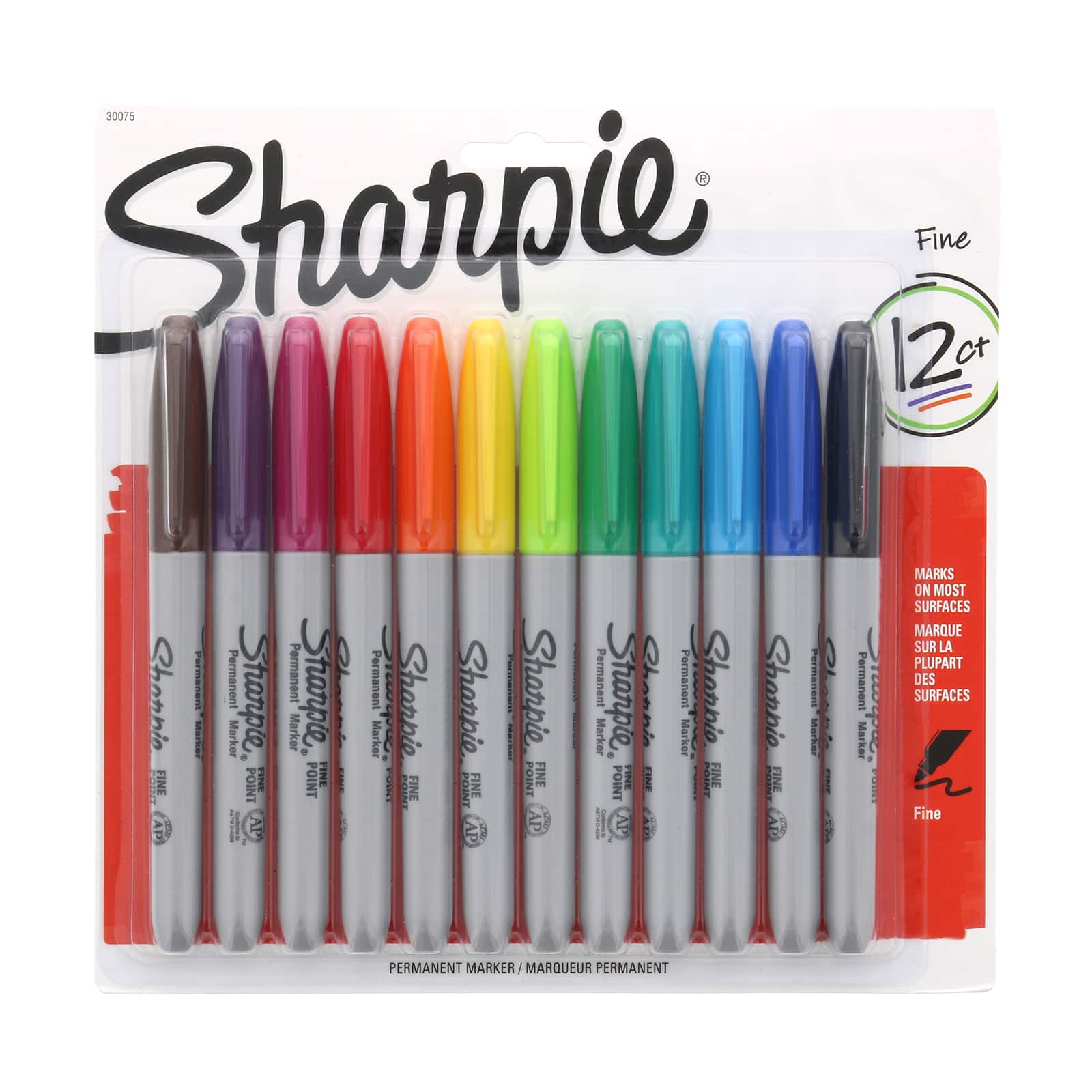Sharpie® Fine Point Marker Set, 12 Count