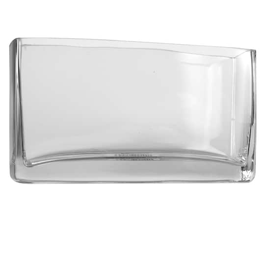 Large Rectangular Glass Vase - Glass Designs