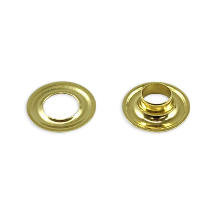 Brass Drapery Grommets 3 8