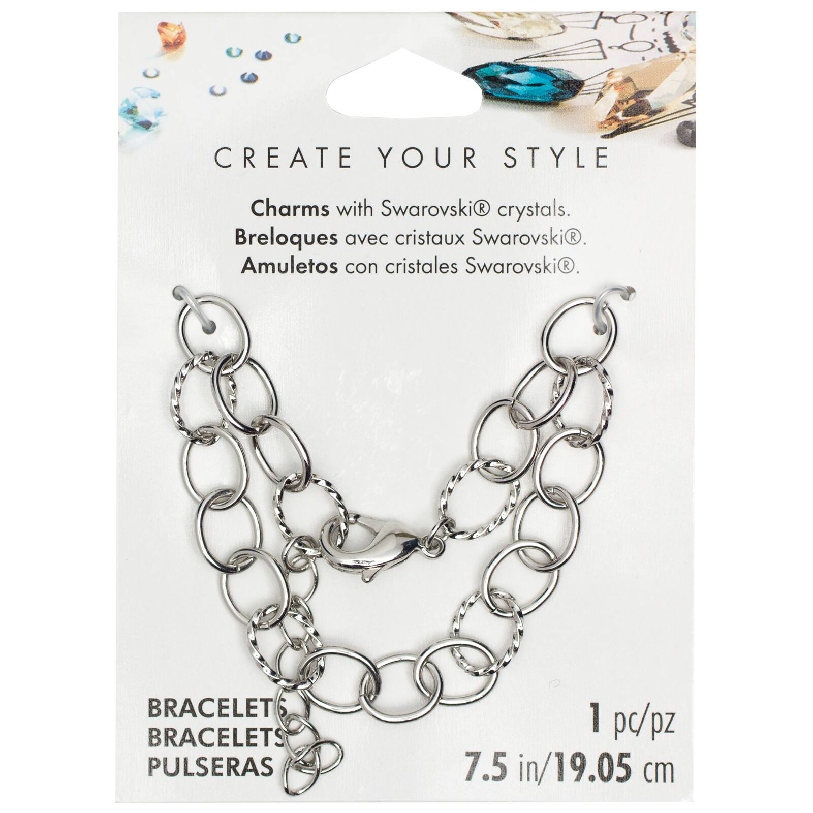 Create Your Style™ Swarovski® Charm Bracelet