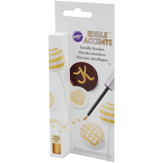 Find The Wilton Edible Accents™ Metallic Candy Paint Find The Wilton Edible Accents™ Metallic Candy Paint