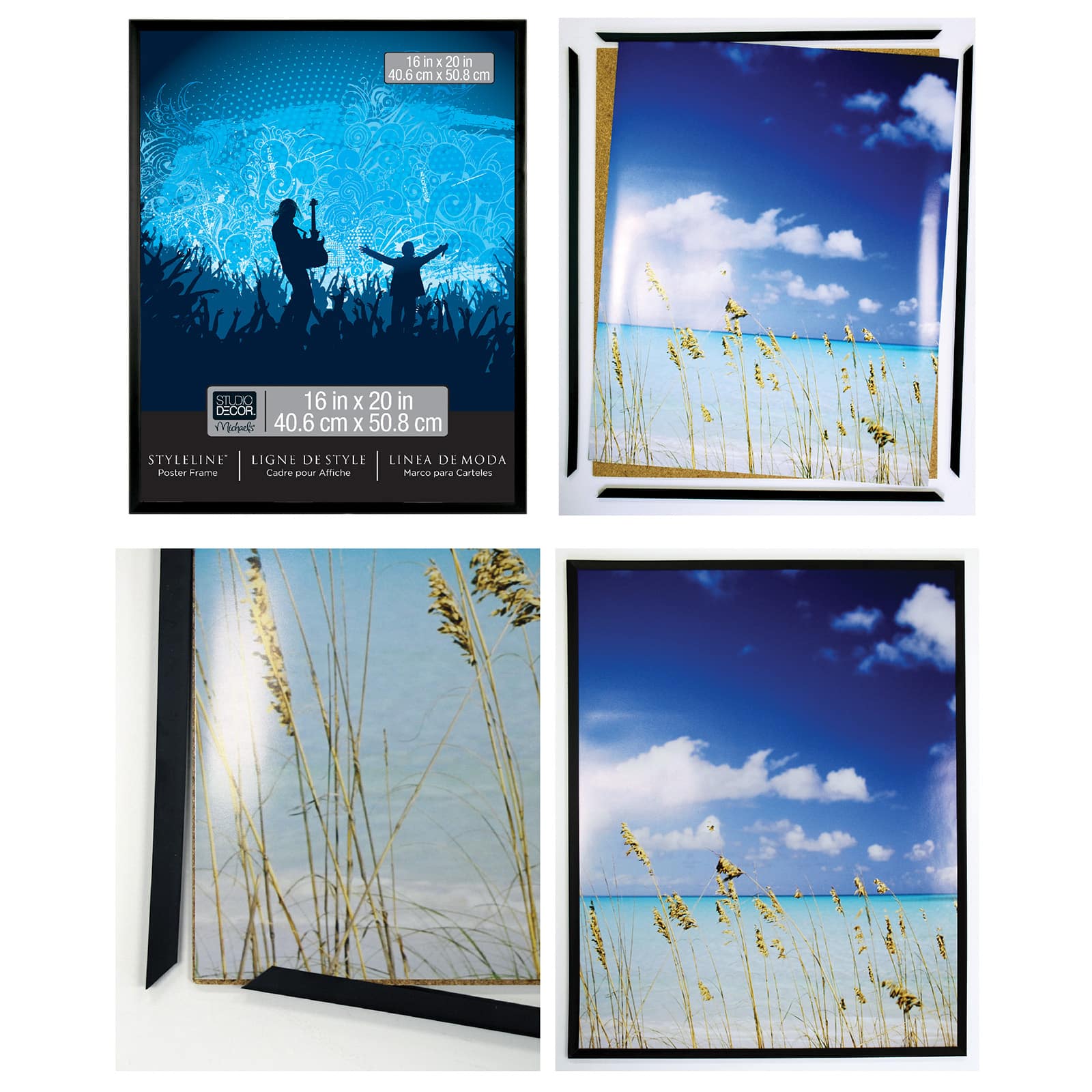 Styleline™ Black Poster Frame by Studio Décor®