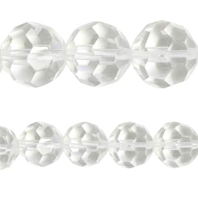 Crystal Faceted Glass Round Beads, 18mm by Bead Landing™ image