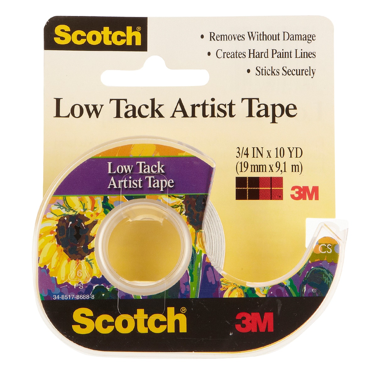 Scotch&#xAE; Low Tack Artist Tape