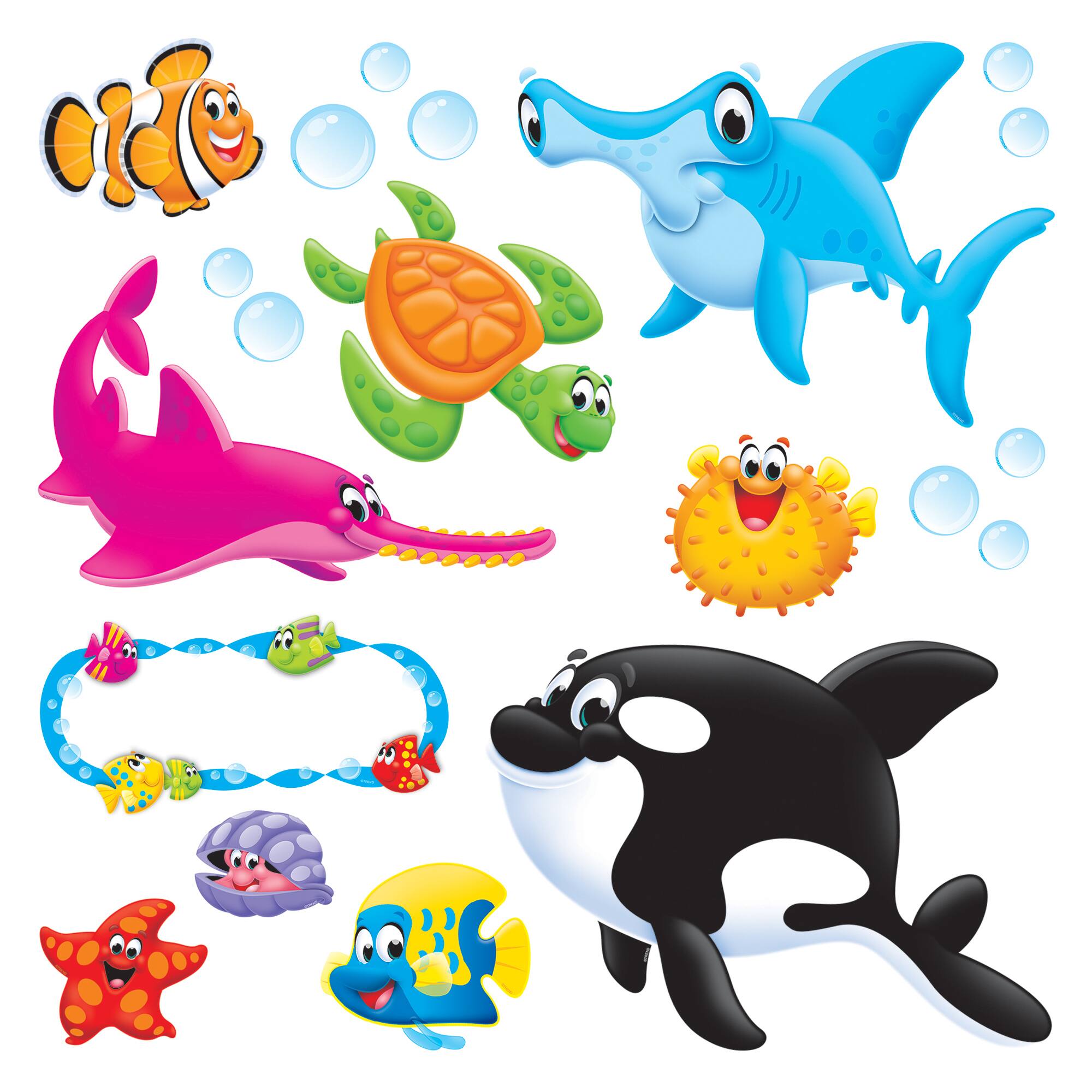 Trend Enterprises Sea Buddies&#x2122; Bulletin Board Set