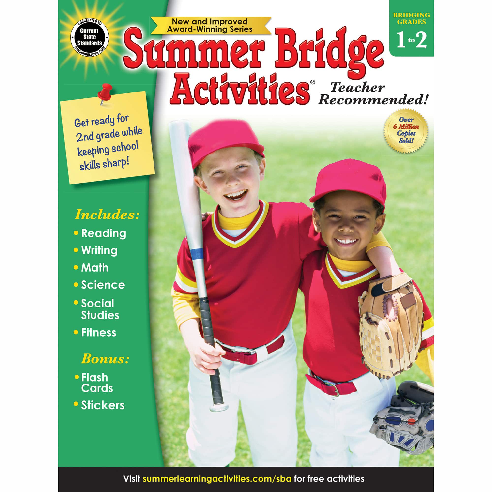 Summer Bridge Activities® Workbook, Grades 1-2