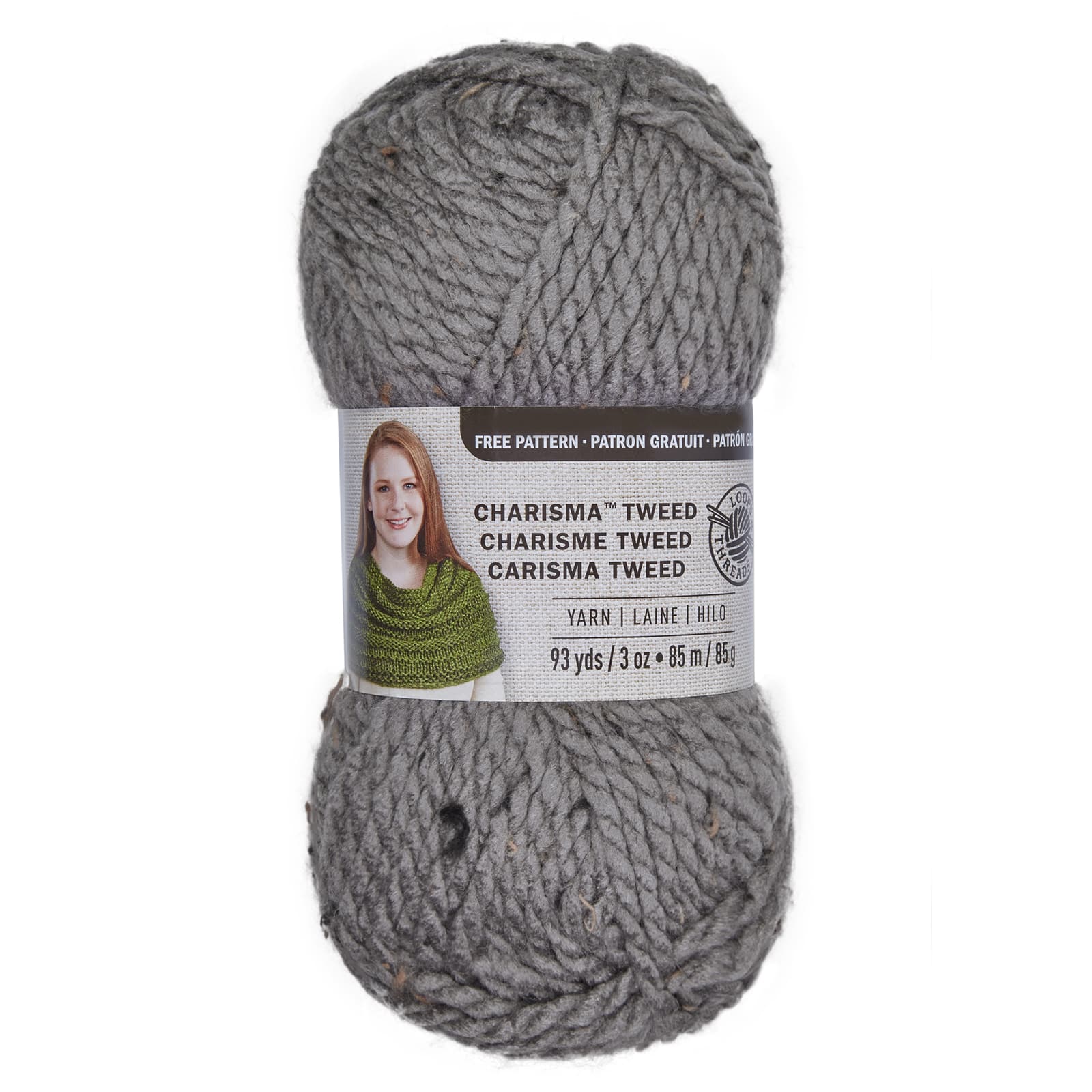 Charisma™ Tweed Yarn by Loops & Threads®