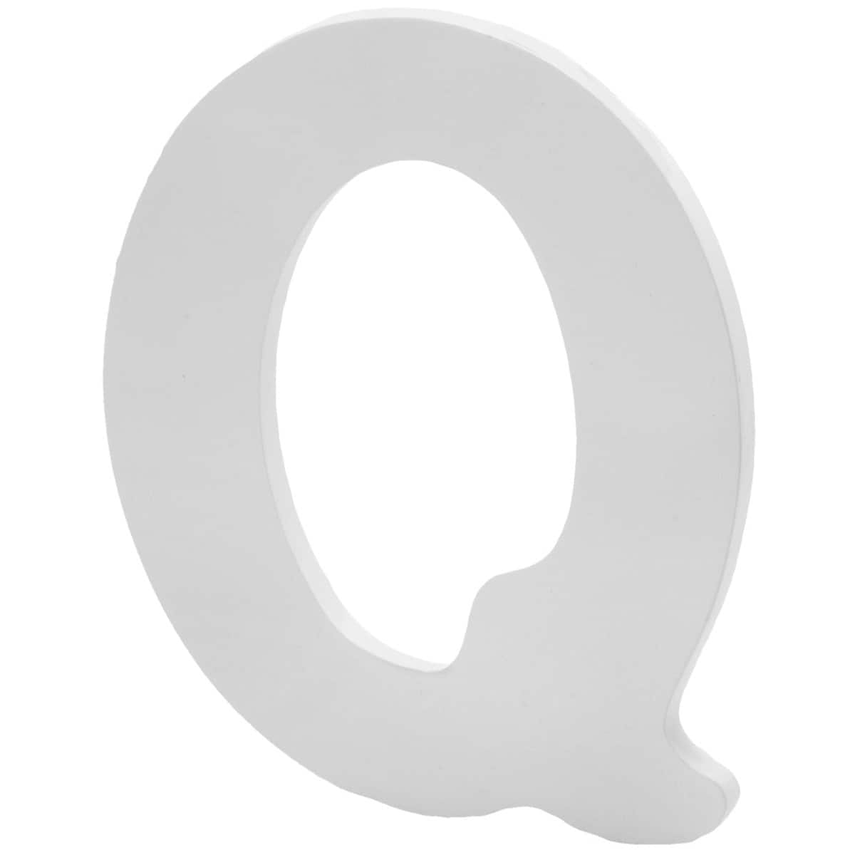 6 Pack: 9" White MDF Whimsy Letter by Make Market®