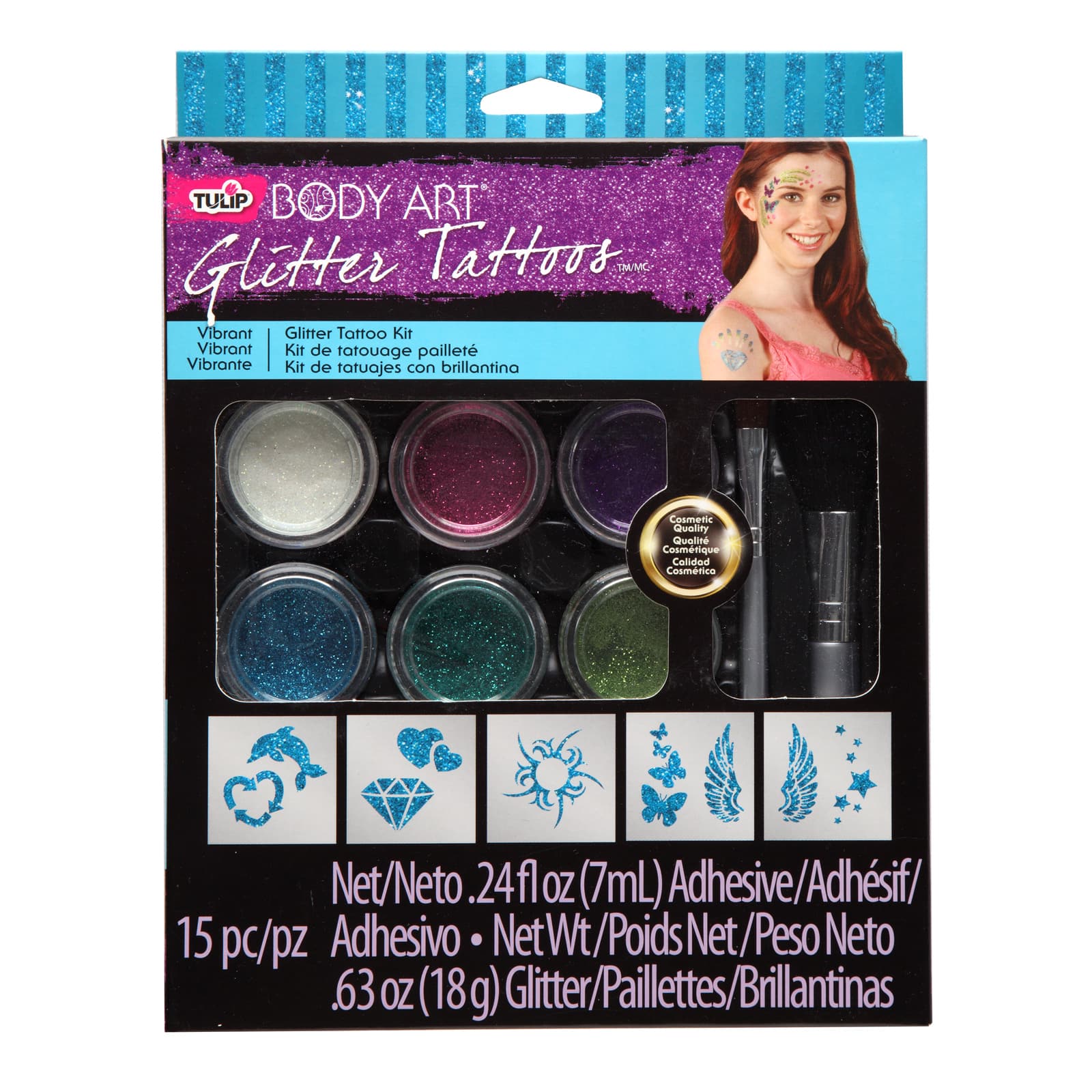 Tulip® Body Art™ Glitter Tattoo Kit