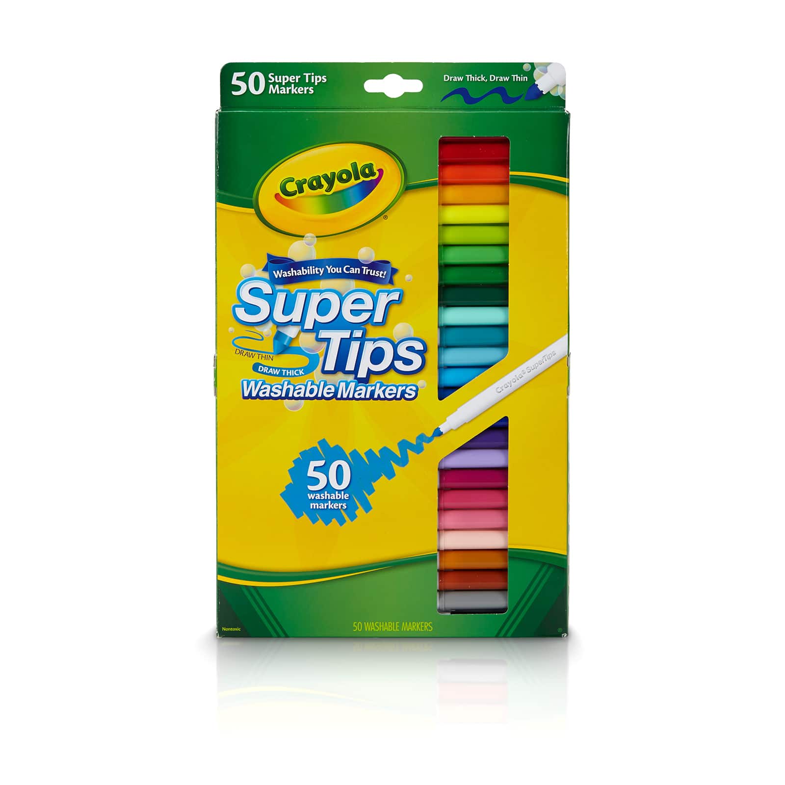 Crayola Super Tips Washable Markers 50ct Michaels