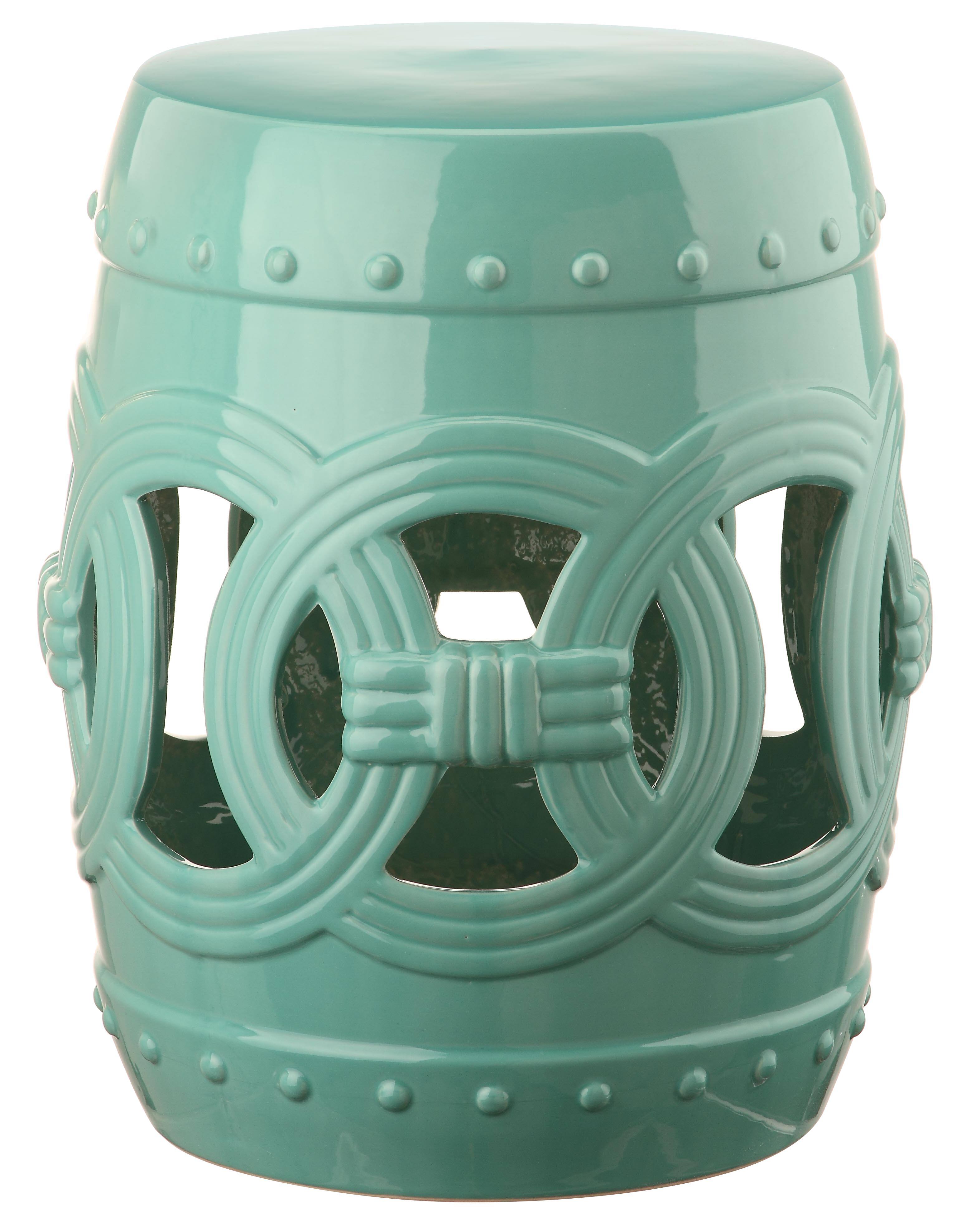 Double Coin Garden Stool in Light Blue | Garden Stools | Michaels