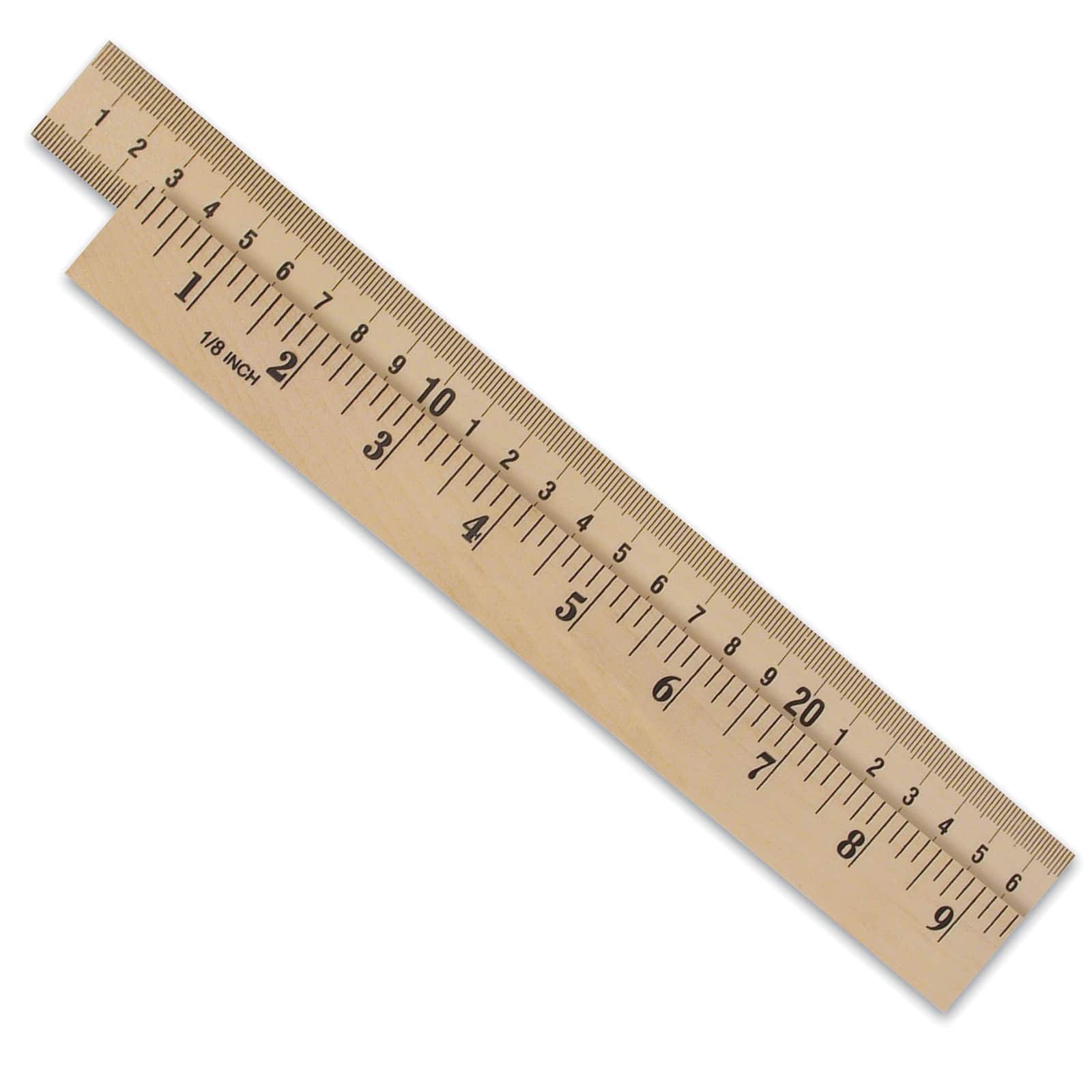 Wooden Meter Stick, Pack of 4