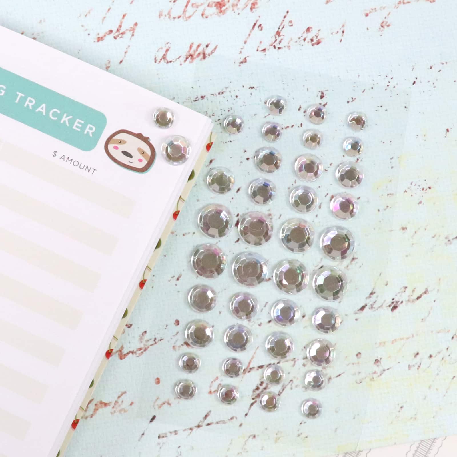 24 Pack: Assorted Acrylic Rhinestone Stickers by Craft Smart™