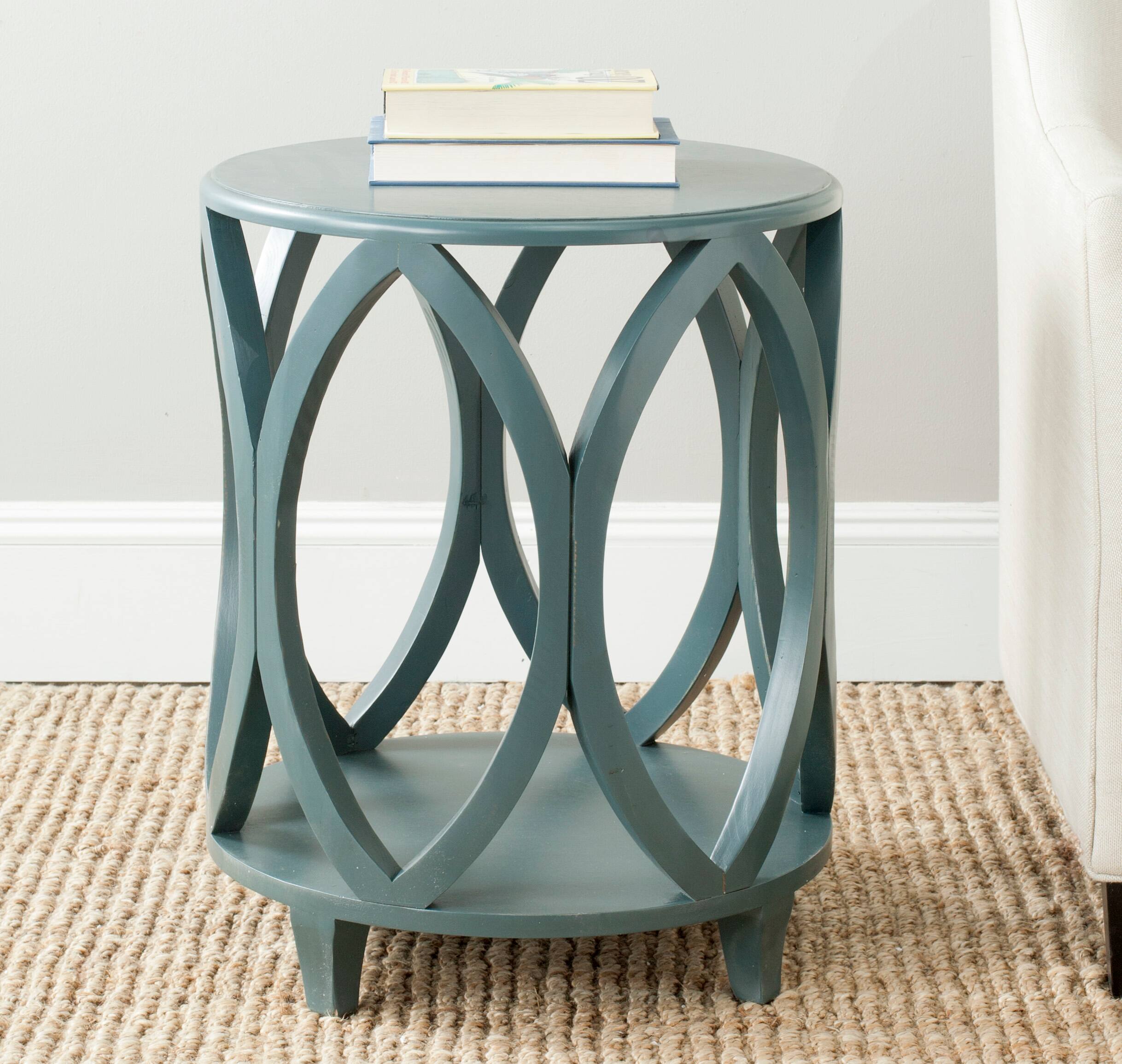 Janika Accent Table in Teal