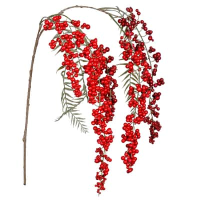 Red Berry Cluster Stem by Ashland® | Michaels