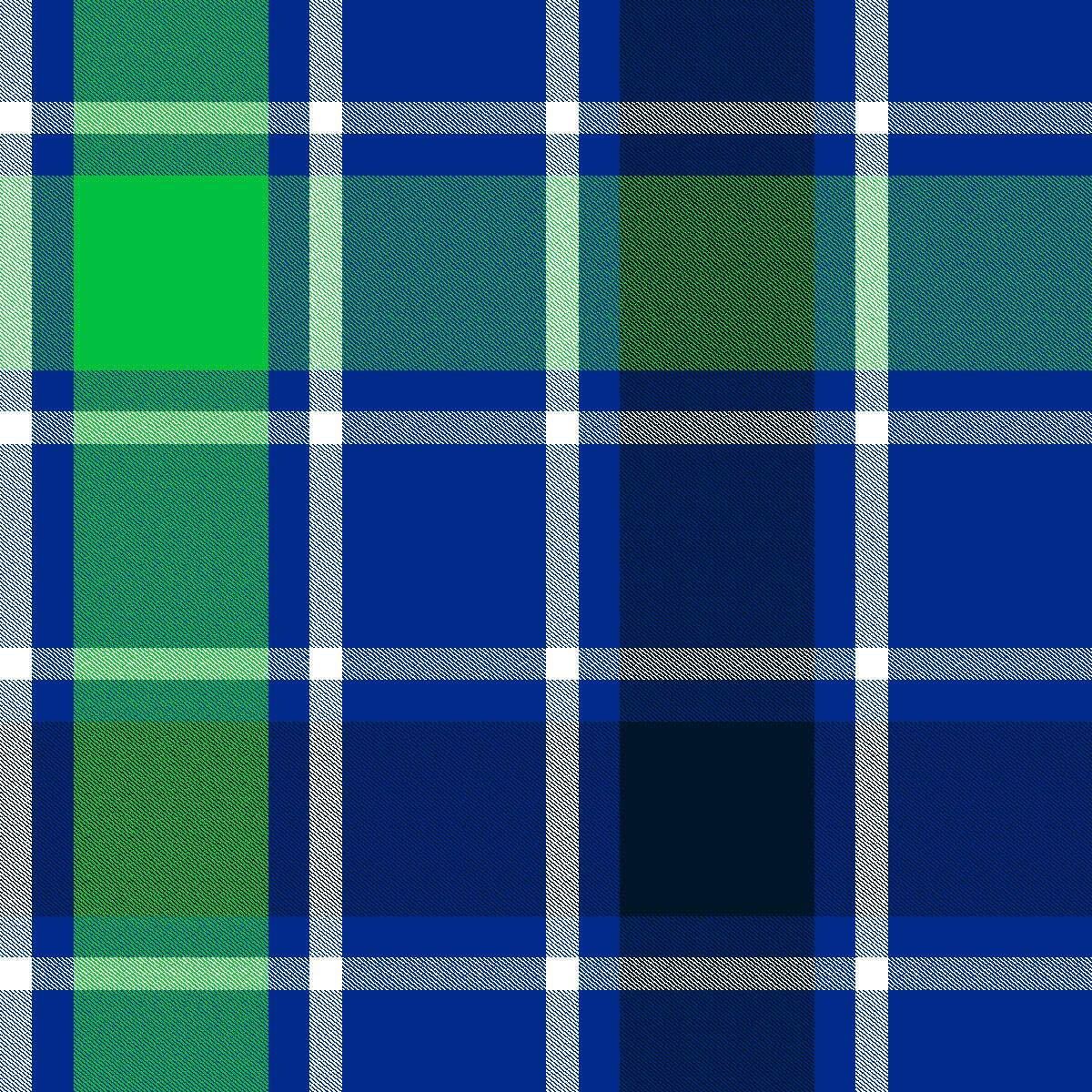 Springs Creative Bruno Plaid Dark Blue Fleece Fabric