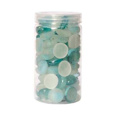 Dreamy Aqua Glass Gems By Ashland™ in Aqua Blue | 18 oz | Michaels®