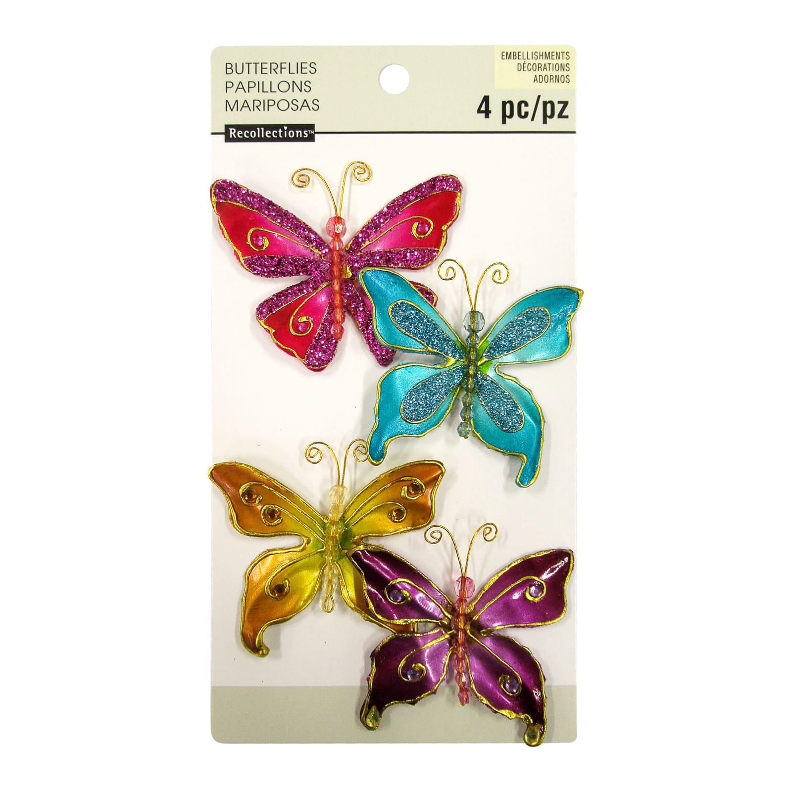 Butterfly Embellishments by Recollections™ | Michaels